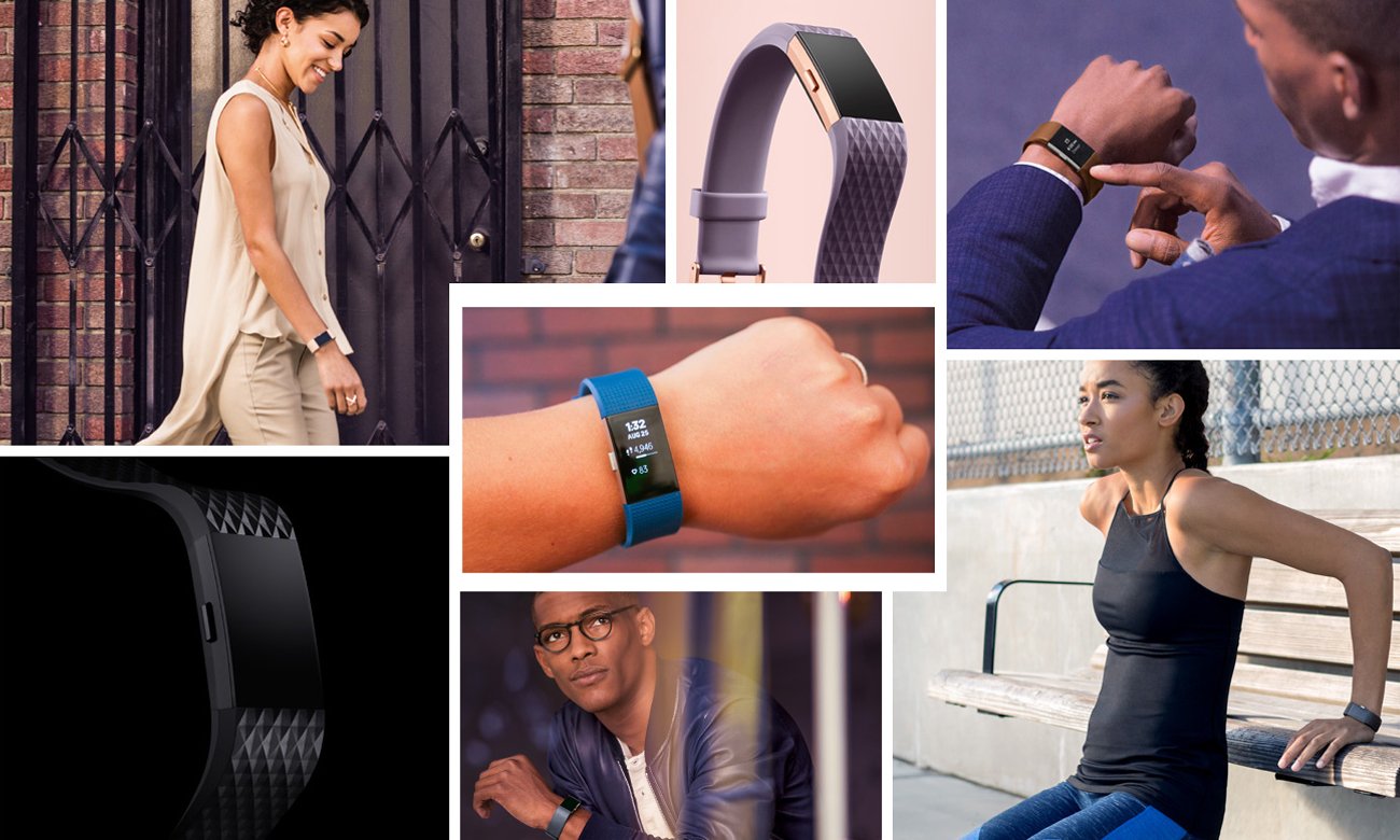Fitbit Charge 2 HR S Black-Silver - Zegarki sportowe - Sklep